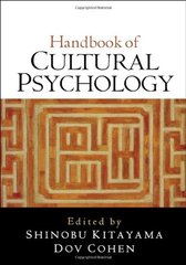 Handbook of cultural psychology  Cover Image